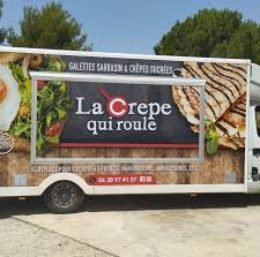 La crêpe qui roule aux Journées des Plantes d'Albertas
